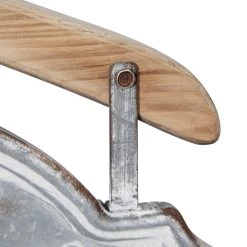 Deals 🎉 Gray Laundry Room Metal Farmhouse Sign Wall Decor by Ivory and Iris 🤩 -Cheap Ivory and Iris Store D352628S 4