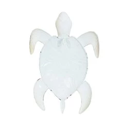 Cheapest 😍 Multicolor Metal Turtle Coastal Outdoor Wall Decor by Ivory and Iris 🔔 -Cheap Ivory and Iris Store D352629S 4