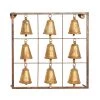 Budget 🛒 Brass Bells Metal Eclectic Wall Decor by Ivory and Iris 🧨
