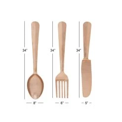 Coupon 😉 Copper Aluminum Utensils Wall Decor by Ivory and Iris 🌟 -Cheap Ivory and Iris Store D352634S 6