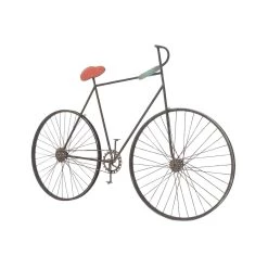 Best deal 😀 Black Vintage Bicycle Iron Wall Decor by Ivory and Iris 😉 -Cheap Ivory and Iris Store D352636S 3