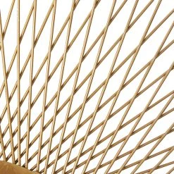 New 🥰 Gold Sunburst Tin Glam Wall Mirrors Set by Ivory and Iris 🎉 -Cheap Ivory and Iris Store D352650S 5