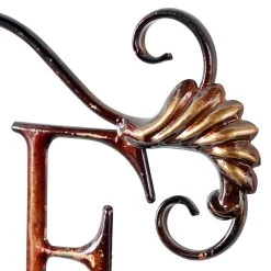 Cheap 🥰 Brown Metal Live, Laugh, Love Wall Decoration by Ivory and Iris 🧨 -Cheap Ivory and Iris Store D352667S 3