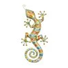 Wholesale 👍 Multicolored Metal Lizard Wall Decoration by Ivory and Iris 🧨