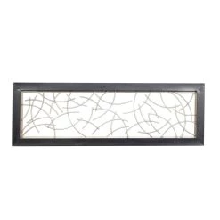 Budget ❤️ Black Contemporary Abstract Metal Wall Decoration by Ivory and Iris 🛒