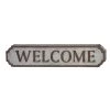 Wholesale ⌛ Galvanized Metal Farmhouse Welcome Sign by Ivory and Iris 🧨