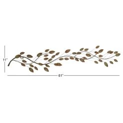 Top 10 🎁 Traditional Brown Leaf & Vine Metal Wall Accent by Ivory and Iris ⭐ 8 Top 10 🎁 Traditional Brown Leaf & Vine Metal Wall Accent by Ivory and Iris ⭐ -Cheap Ivory and Iris Store D352709S 7