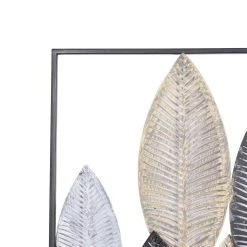 Flash Sale 🛒 Black Metal Farmhouse Floral Wall Decor by Ivory and Iris ⌛ -Cheap Ivory and Iris Store D352713S 5