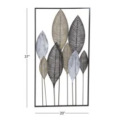 Flash Sale 🛒 Black Metal Farmhouse Floral Wall Decor by Ivory and Iris ⌛ -Cheap Ivory and Iris Store D352713S 7