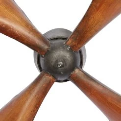 Wholesale 😉 Brown Metal Industrial Propellor Wall Decor Set by Ivory and Iris ❤️ -Cheap Ivory and Iris Store D352714S 3