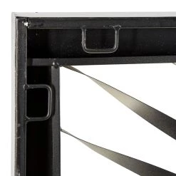 Buy 😍 Silver Starburst Dashes Design Metal Wall Art by Ivory and Iris 🤩 -Cheap Ivory and Iris Store D352717S 4