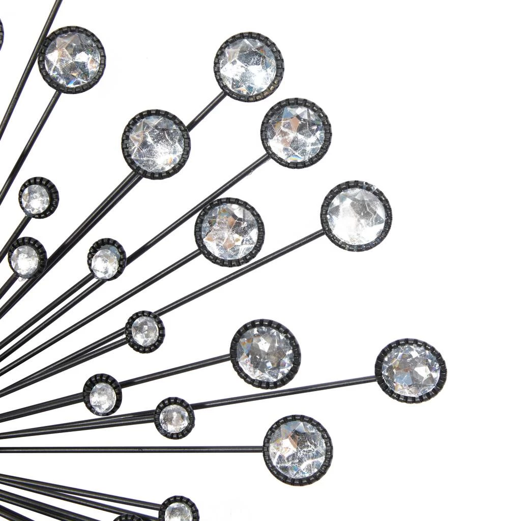 Cheapest 💯 Silver Metal Starburst Modern Wall Décor Set by Ivory and Iris 🧨 2 Cheapest 💯 Silver Metal Starburst Modern Wall Décor Set by Ivory and Iris 🧨 - Image 2