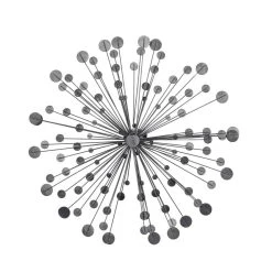 Cheapest 💯 Silver Metal Starburst Modern Wall Décor Set by Ivory and Iris 🧨 11 Cheapest 💯 Silver Metal Starburst Modern Wall Décor Set by Ivory and Iris 🧨 -Cheap Ivory and Iris Store D352725S 5