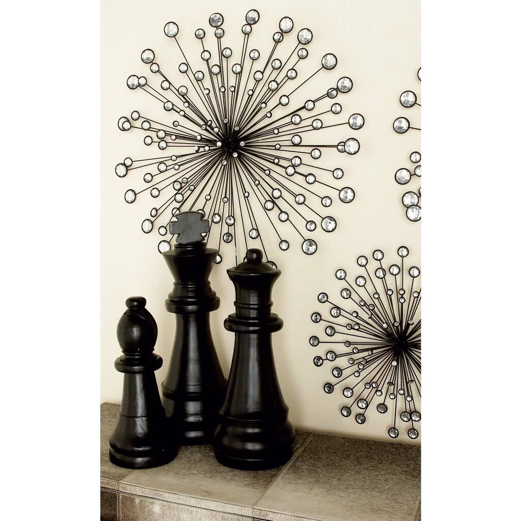 Cheapest 💯 Silver Metal Starburst Modern Wall Décor Set by Ivory and Iris 🧨 7 Cheapest 💯 Silver Metal Starburst Modern Wall Décor Set by Ivory and Iris 🧨 - Image 7