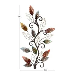 Discount β 36" Multicolor Metal Traditional Floral Wall Décor by Ivory and Iris π 13 Discount β 36" Multicolor Metal Traditional Floral Wall Décor by Ivory and Iris π -Cheap Ivory and Iris Store D352729S 7