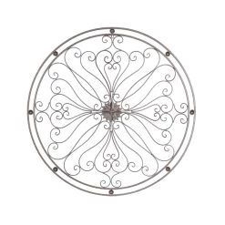 Flash Sale 💯 40" Bronze Tin Rustic Wall Décor by Ivory and Iris ⭐ -Cheap Ivory and Iris Store D352738S 3