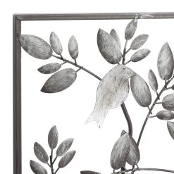 Buy ⭐ 37" Black Metal Traditional Birds Wall Décor by Ivory and Iris 🎉 -Cheap Ivory and Iris Store D352750S 4