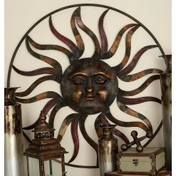 Budget ⭐ 36" Rustic Sun Outdoor Wall Décor by Ivory and Iris 🧨 13 Budget ⭐ 36" Rustic Sun Outdoor Wall Décor by Ivory and Iris 🧨 -Cheap Ivory and Iris Store D352751S 11
