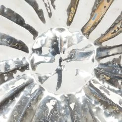 Coupon ⭐ Silver Stainless Steel Glam Wall Décor Set by Ivory and Iris ❤️ -Cheap Ivory and Iris Store D352759S 4