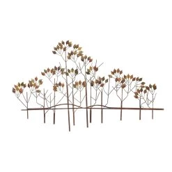 Discount ✨ Fall Foliage Iron Traditional Wall Decoration by Ivory and Iris 🔔