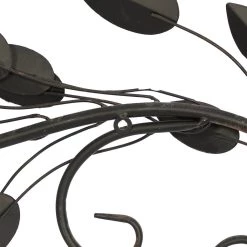 Cheapest 🎁 Blue Metal Traditional Tree Branch Wall Decoration by Ivory and Iris 😍 -Cheap Ivory and Iris Store D352772S 5