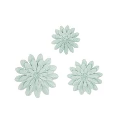 Buy 🧨 Green Metal Traditional Floral Wall Decor Set by Ivory and Iris 😉