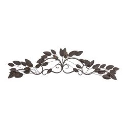 Coupon 😉 Multicolor Metal Traditional Floral Wall Decor by Ivory and Iris 🌟 -Cheap Ivory and Iris Store D352780S 5