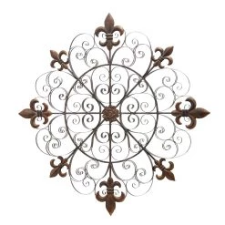 Wholesale ⌛ Brown Metal Rustic Wall Decor by Ivory and Iris 👍