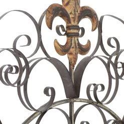 Wholesale ⌛ Brown Metal Rustic Wall Decor by Ivory and Iris 👍 -Cheap Ivory and Iris Store D352784S 4