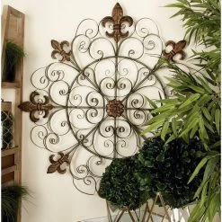 Wholesale ⌛ Brown Metal Rustic Wall Decor by Ivory and Iris 👍 -Cheap Ivory and Iris Store D352784S 8