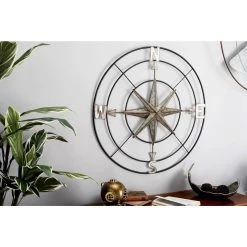 Top 10 🛒 Gray Compass Metal Farmhouse Wall Decor by Ivory and Iris 🤩 -Cheap Ivory and Iris Store D352786S 8