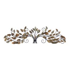 Top 10 🧨 Brown Metal Leaf Foliage Wall Accent by Ivory and Iris ✔️