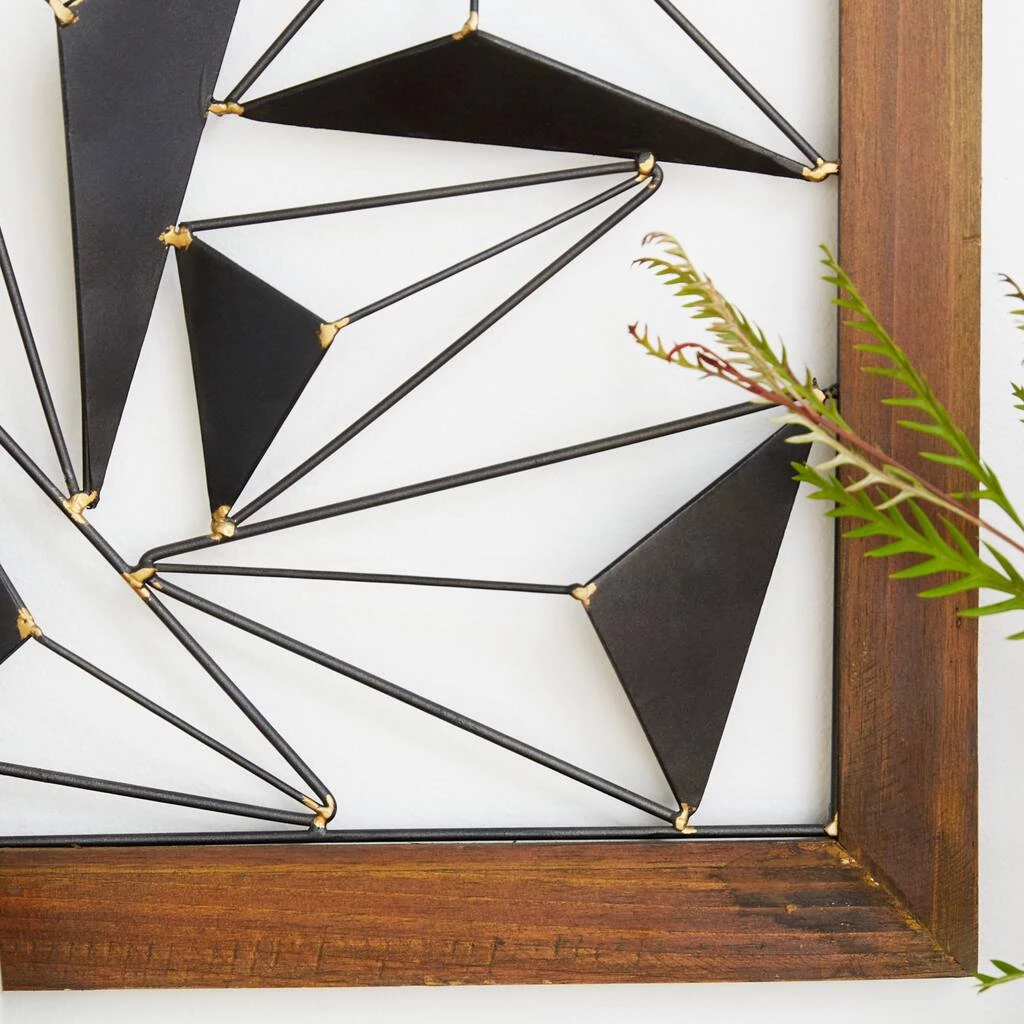 Wholesale β Black & White Geometric Metal Wall Art Set, 2ct. by Ivory and Iris π 7 Wholesale β Black & White Geometric Metal Wall Art Set, 2ct. by Ivory and Iris π - Image 7