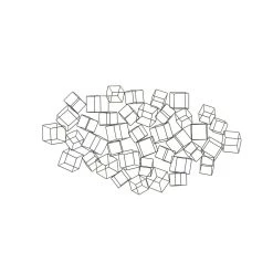 Best deal 🔥 Black Abstract Cube Metal Wall Accent by Ivory and Iris 🤩