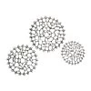 Coupon 🔥 Silver Decorative Circle Wall Accent Set 3ct. by Ivory and Iris 🥰