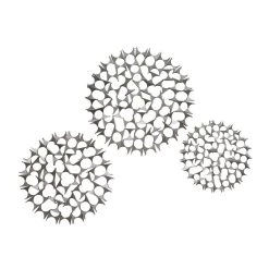 Coupon 🔥 Silver Decorative Circle Wall Accent Set 3ct. by Ivory and Iris 🥰
