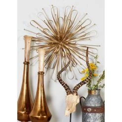 Best reviews of 😀 Gold Abstract Round Metal Accent Set, 3ct. by Ivory and Iris 👏 -Cheap Ivory and Iris Store D352808S 5