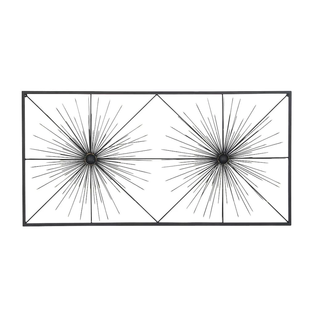Top 10 π Black Starburst Twins Metal Wall Art by Ivory and Iris π 2 Top 10 π Black Starburst Twins Metal Wall Art by Ivory and Iris π - Image 2