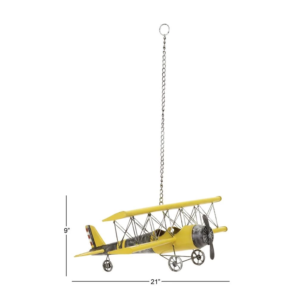 Coupon π Yellow Retro Airplane Hanging Airplane Accent by Ivory and Iris β 7 Coupon π Yellow Retro Airplane Hanging Airplane Accent by Ivory and Iris β - Image 7