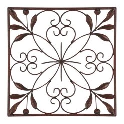 Outlet 😉 Brown Metal Rustic Wall Décor Set, 4ct. by Ivory and Iris 🤩 -Cheap Ivory and Iris Store D352830S 3