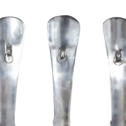 Coupon 🥰 23" Silver Aluminum Traditional Wall Décor Set, 3ct. by Ivory and Iris 😉 -Cheap Ivory and Iris Store D352835S 5