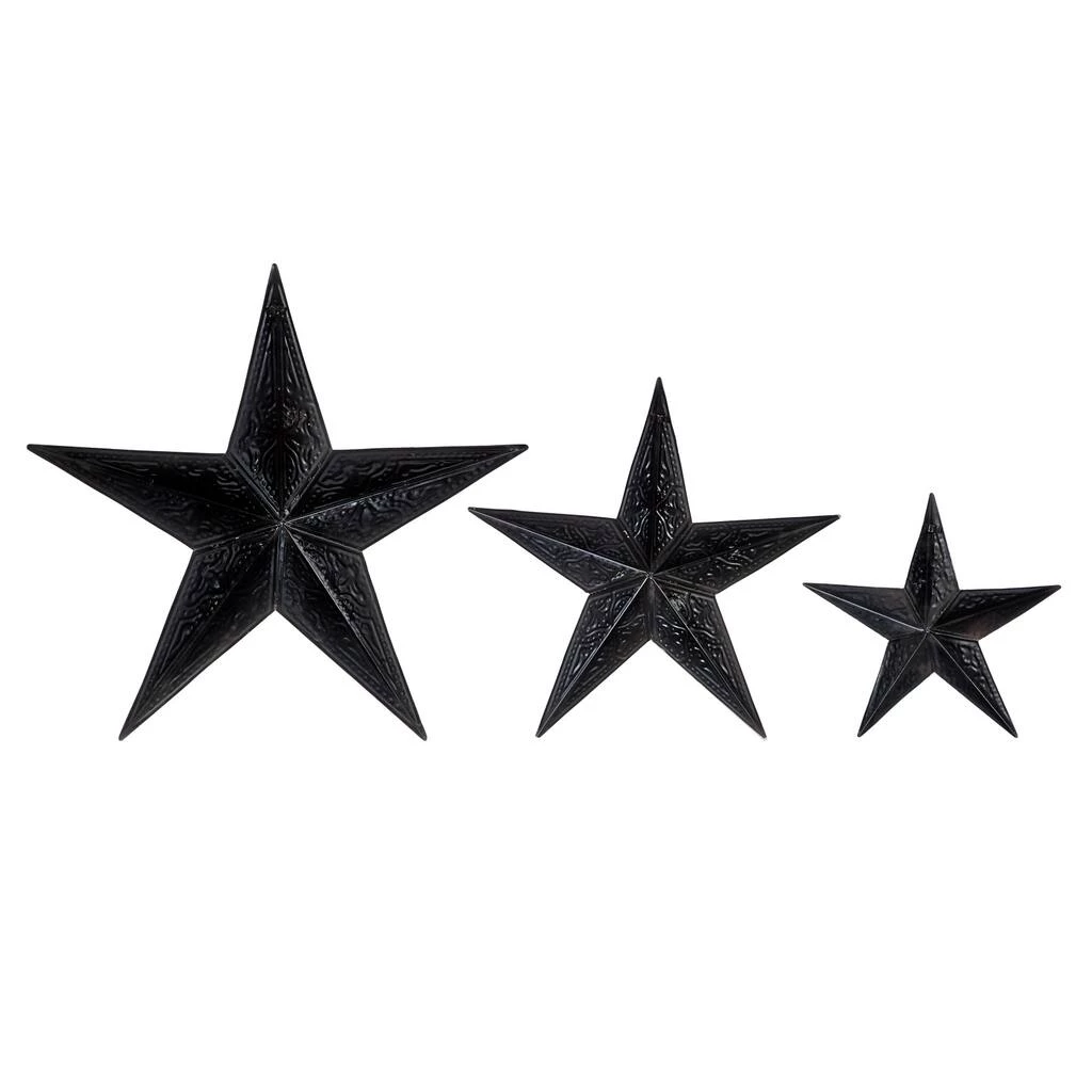 Hot Sale ✔️ Brown Star Metal Farmhouse Outdoor Wall Décor Set, 3ct. by Ivory and Iris 🎉 5 Hot Sale ✔️ Brown Star Metal Farmhouse Outdoor Wall Décor Set, 3ct. by Ivory and Iris 🎉 - Image 5