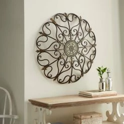 New ⌛ 29" Brown Iron Rustic Wall Art by Ivory and Iris ❤️ -Cheap Ivory and Iris Store D352840S 8
