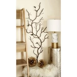 Promo 😀 58" Dark Brown Metal Farmhouse Birds Wall Décor by Ivory and Iris ❤️ -Cheap Ivory and Iris Store D352857S 7