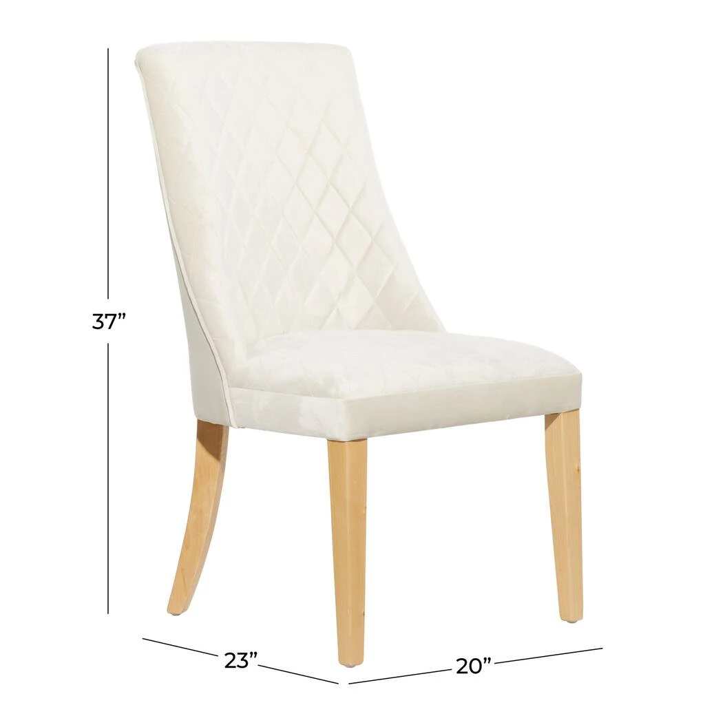 Best Sale β White Wood Contemporary Dining Chair by Ivory and Iris π 8 Best Sale β White Wood Contemporary Dining Chair by Ivory and Iris π - Image 8