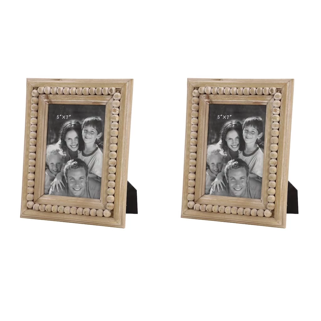 Best deal π 2 Pack Light Brown Wood 5" x 7" Frame by Ivory and Iris β 8 Best deal π 2 Pack Light Brown Wood 5" x 7" Frame by Ivory and Iris β - Image 8