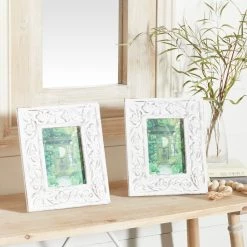 Deals 👍 2 Pack White Mango Wood 5" x 7" Frame by Ivory and Iris ✨ -Cheap Ivory and Iris Store D359278S 7