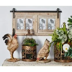 Wholesale ✨ 4 Opening Natural 4" x 6" Wood Farmhouse Frame by Ivory and Iris ⌛ -Cheap Ivory and Iris Store D359284S 5