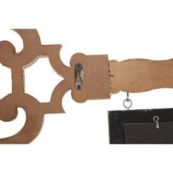 Best Pirce ⌛ 3 Opening Brown Wood Vintage Key Frame by Ivory and Iris ✔️ -Cheap Ivory and Iris Store D359287S 6