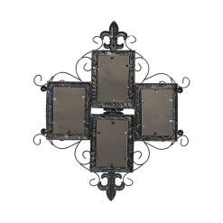 Brand new ⭐ 4 Opening Multicolor 4" x 6" Metal Traditional Frame by Ivory and Iris 😍 -Cheap Ivory and Iris Store D359288S 5